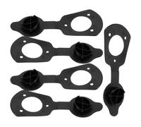 USHOBE Conjunto de 5 Cubiertas para Soporte de Caña de Pescar en Kayak con Material PVC y Compatibilidad para Escenarios de Canoas de Persona