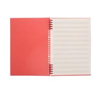 USHOBE Cuaderno Pautado Música B5 Vintage Diseño de Pentagrama Estrecho y Hojas Sueltas, Adecuado para Educación en Casa y Escuelas de Música