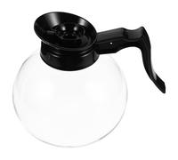 USHOBE Fellow Kettle Cafetera de Vidrio Resistente con Mango Resistente al Calor, Fácil de Manejar, Mantiene el Café Caliente para Decoración de Cocina y Preparar Té
