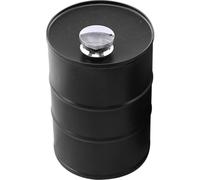 USHOBE Frasco de Licor de Acero Inoxidable Capacidad 750ml Forma de Bidón de Gasolina Diseño Creativo Prueba de Fugas para Uso en Exteriores y Decoración del Hogar