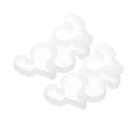 USHOBE Moldes de silicona con forma de 2pcs para hacer piruletas y postres, multi-funcionales para DIY chocolate y celebraciones festivas