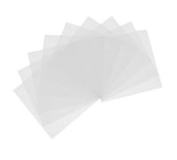 USHOBE Papel de Pesaje para Laboratorio No Absorbente Superficie Lisa y Antiadherente, Forma Cuadrada, 5 Paquetes de 500 Hojas para Uso en Investigación y Laboratorios