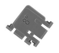USHOBE Soporte para pies de Teclado ergonómico en ABS Negro Compatible con Logitech K220 K360 K270 K260 K275 K235, eleva el Teclado para Escritorio y Ordenador, Paquete de 1 par