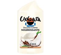 Ushuaïa - Crema de ducha hidratante con leche de coco de las islas de Sotavento, 250 ml