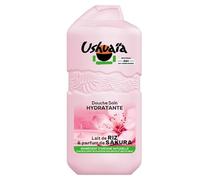 Ushuaïa - Crema hidratante con leche de arroz y flor de sakura, 280 ml
