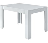 Usinestreet Mesa de comedor extensible blanco artik