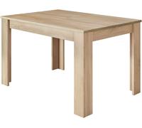 Usinestreet Mesa de comedor extensible roble canadian