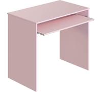 Usinestreet Mesa de escritorio rosa