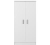 Usinestreet Zapatero 2 puertas 6 estantes - A108 cm - Blanco