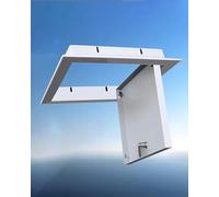 Usknxiu Panel de Acceso a Pared de 10 x 10, 12 x 12 y 16 x 16 para Techo de Yeso, Tapa de inspección de válvula de Ducha para revisión de Red de plomería, Puerta de Acceso Entre montan