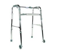 UsmAsk Adjustable Folding Walking Aid, For Elderly, Disabled, Handicapped Or Injured with Wheels Yearn for