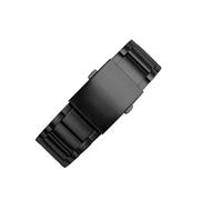 UsmAsk Ajuste for correa DIESEL Metal Acero inoxidable Hombres Correa de reloj DZ7395 4476 4496 Cadena de reloj de esfera grande mate 22 m 24 mm 26 mm 28 mm 30 mm Bandas(A Black,26mm)