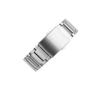 UsmAsk Ajuste for correa DIESEL Metal Acero inoxidable Hombres Correa de reloj DZ7395 4476 4496 Cadena de reloj de esfera grande mate 22 m 24 mm 26 mm 28 mm 30 mm Bandas(A silver,26mm)