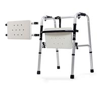 UsmAsk Bastidor para Caminar, Ayuda para Caminar Plegable y Liviana de Aluminio, Altura Ajustable, bastón para Personas Mayores para discapacitados, Personas Mayores (tamaño: A) Anhelan (C)