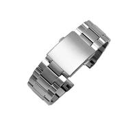 UsmAsk Correa apta for diésel DZ4318 4323 4283 4309, correa de reloj de acero inoxidable de estilo Original, pulsera grande for reloj masculino de 26m (Color : Silver, Size : 26mm)