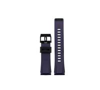 UsmAsk Correa de Goma for Reloj Casio G-Shock Octogonal GA 2000 GA-2000-1A2 PRG-600, Pulsera Deportiva de Silicona Resistente al Agua for Hombre (Color : Dark Blue, Size : 24mm)