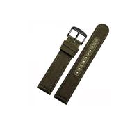 UsmAsk Correa de Nailon for Reloj Seiko PROSPEX, Pulsera de Lona Resistente al Agua for Deportes al Aire Libre, Serie Masculina SRPC31J1 SSC295J1 (Color : Army Green-Black, Size : 21mm)