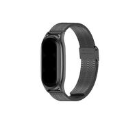 UsmAsk Correas aptas for Mi Band 5 6 7 Pulsera de metal aptas for Xiaomi Mi Band 4 3 Correas Pulseras Pulsera aptas for Mi Band 6 Correas Miband Gobal Version(AXN Black,For Mi Band 3 4)