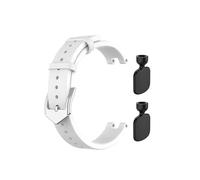 UsmAsk Leather Soft Watchband Fit For Garmin Lily Women Sport Bracelet Replacement Watchband Smart Watch Straps Fit For Garmin Lily Female (Color : White)