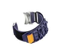 UsmAsk Quick Fit Nylon Loop fit for Samsung Galaxy Watch 6 Classic 43 mm 47 mm Correas coloridas aptas for Samsung Watch 4 5 6 40 mm 44 mm Pro pulsera (Color : Blue, Size : Galaxy Watch 6 44mm)