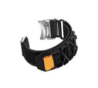 UsmAsk Quick Fit Nylon Loop fit for Samsung Galaxy Watch 6 Classic 43 mm 47 mm Correas coloridas aptas for Samsung Watch 4 5 6 40 mm 44 mm Pro pulsera (Color : Black, Size : Galaxy 4 40mm 40mm)