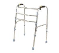 UsmAsk Stainless Steel Lightweight Comfy Grip, Stability Folding Walking Frame For Elderly Yearn for