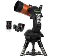 UsmAsk Telescopio astronómico Binoculares Inteligentes automáticos de búsqueda de Estrellas con trípode, telescopio Profesional de observación de Estrellas para niños Adultos Principiantes