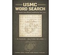 USMC Word Search: USMC Word Search Puzzle Book aka Standard Issue Mental Training Device | 6x9 inch, 110 pages | 50+ puzzles | Perfect for that Marine ... minimal brain cells while eating crayons