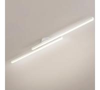 USMCPQVXN Lámpara de Techo Lineal Led Moderna, Lámpara de Techo Empotrada, Accesorio de Iluminación para Pasillo, Lámpara de Techo Minimalista de Tira Larga, Luces de Techo para Sala de Estar, Dormito