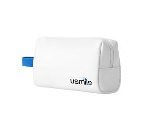 Usmile Neceser de viaje para cepillo dental eléctrico y irrigador bucal - Kit Dopp resistente al agua hecho de cuero PU, para colgar, ideal para viajes, escuela, gimnasio