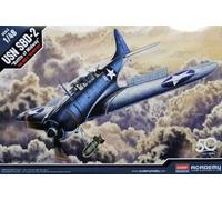 USN SBD-2 Midway 1:48 Kit De Modelo De Plástico ACADEMY