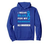 Uso Azul para MI Conciencia DE Mawmaw ALS Sudadera con Capucha