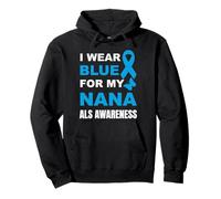 USO AZUL PARA MI CONCIENCIA DE NANA ALS Sudadera con Capucha