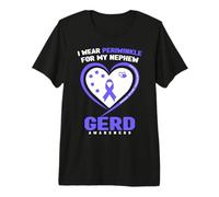 Uso bígaro para la Conciencia de la ERGE de mi Sobrino Camiseta Premium