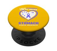 Uso bígaro para la Conciencia del cáncer de estómago de mi Hermana PopSockets PopGrip Adhesivo