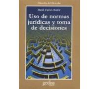 Uso De Normas Juridicas Y Toma De Decisiones