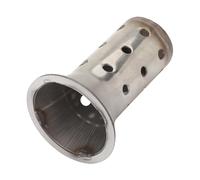 Uso del silenciador de la motocicleta | Pipal de escape Muro de sonido | Absorbedor de gases de escape universales 51/60 mm | Acero inoxidable, resistente al calor, reducción de ruido para viajes segu