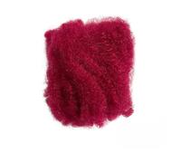 Uso diario de 8 pulgadas Afro Kinkys Bulk Human Hair 50 g/Pack, for Mini Twists, Braiding, Micro Locs(BUG#)