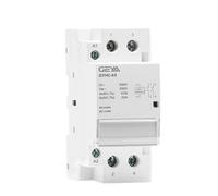 Uso doméstico del contactor 2P 40A 63A 2NO 2NC 1NO1NC de la CA del carril del dinar(2P 63A 2NO)