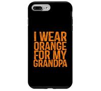 Uso Naranja para mi Abuelo Leucemia Cáncer de riñón Carcasa para iPhone 7 Plus/8 Plus