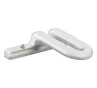 Uso para candado 5 × 8 × 2 cm plateado