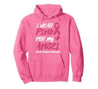 Uso Rosa para LA Conciencia del CÁNCER DE Mama DE MI ÁNGEL Sudadera con Capucha