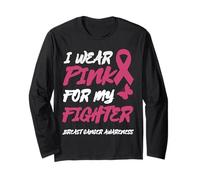 Uso Rosa para MI Conciencia del CÁNCER DE Mama Manga Larga