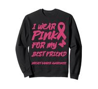 USO ROSA PARA MI MEJOR AMIGO CONCIENCIA DEL CÁNCER DE MAMA Sudadera