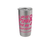 USO ROSA PARA MI MEJOR AMIGO CONCIENCIA DEL CÁNCER DE MAMA Vaso térmico de acero inoxidable de doble pared