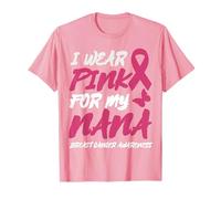 USO ROSA PARA MI NANA CONCIENCIA DEL CÁNCER DE MAMA Camiseta