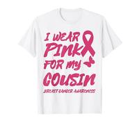 USO ROSA PARA MI PRIMO CONCIENCIA DEL CÁNCER DE MAMA Camiseta