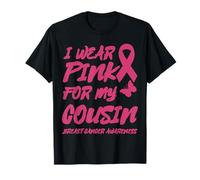 USO ROSA PARA MI PRIMO CONCIENCIA DEL CÁNCER DE MAMA Camiseta