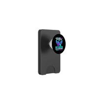 Uso Verde Azulado y Morado para la prevención del Suicidio de mi Hermana PopSockets PopWallet para MagSafe