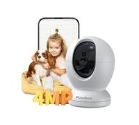 usogood 4MP Cámara Vigilancia WiFi Interior 2,4Ghz&5Ghz, 360°Vigilabebes con Camara WiFi Detección et Seguimiento de Humana/Movimiento/Sonido, Visión Nocturna, Audio Bidireccional, 24/7 Grabación